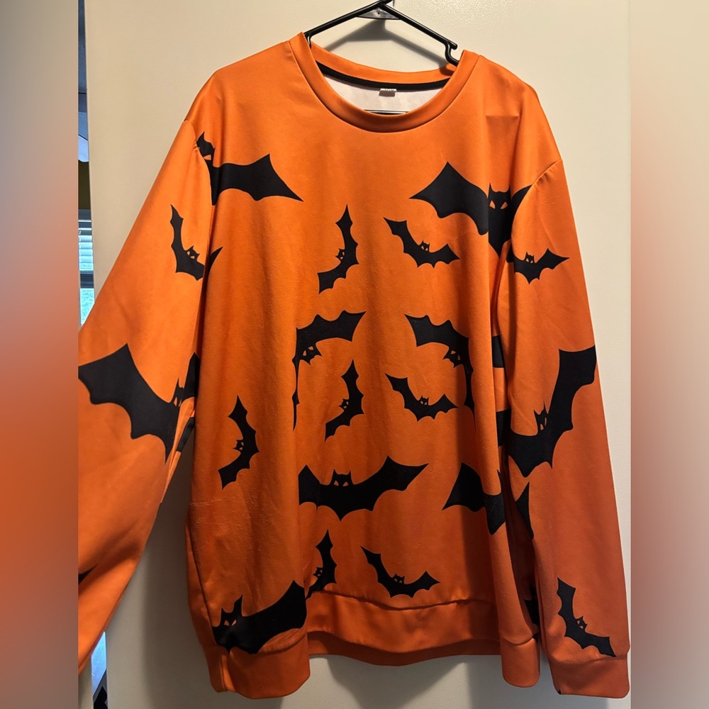 Halloween Bat Long Sleeve Shirt